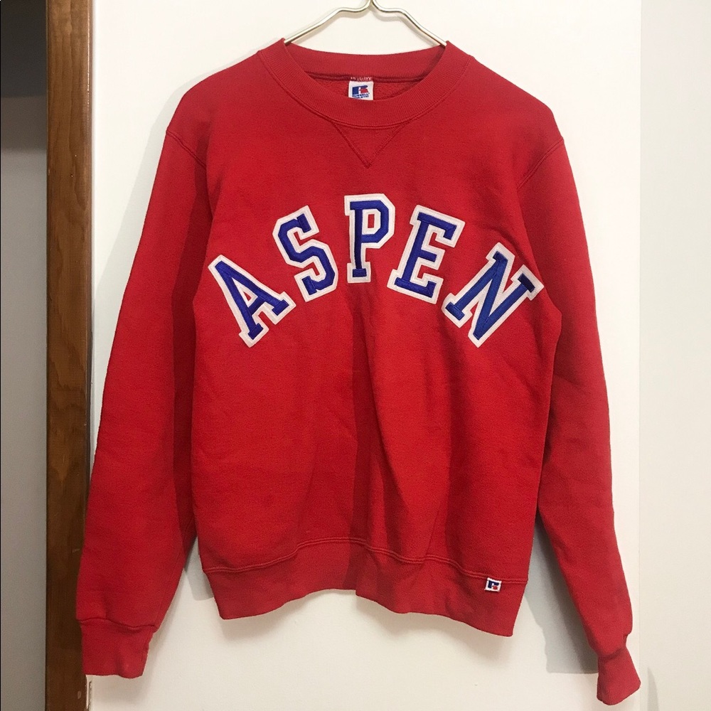 Aspen Colorado Vintage Crew Neck Sweatshirt